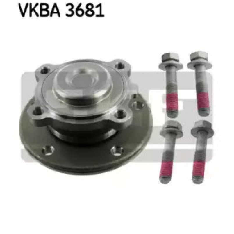 VKBA 3681 SKF Ступиця колеса в зборі